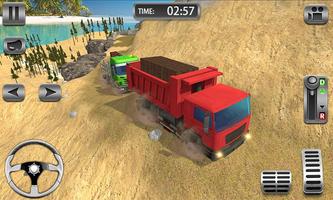 Mountain Truck Uphill Climb - Indian Truck Sim 3D capture d'écran 3