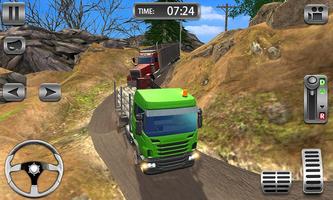 Mountain Truck Uphill Climb - Indian Truck Sim 3D poster