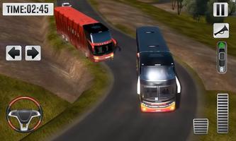 Real Bus Uphill Climb Simulator - Hill Station Affiche