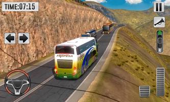 Real Bus Uphill Climb Simulator - Hill Station captura de pantalla 1