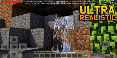 Realistic Shader Mod For Mcpe Affiche