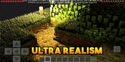 Realistic Shader Mod For Mcpe capture d'écran 1