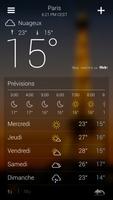 Yahoo Météo capture d'écran 1