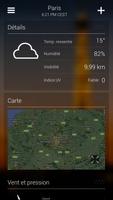 Yahoo Météo capture d'écran 2