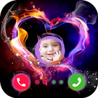 Écran d'appel, couleur de téléphone flash - Beaux icône