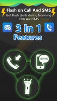 Éclat sur appel et SMS , éclat alerte & notifier capture d'écran 2