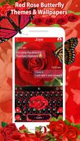 赤いバラの花のテーマと壁紙 スクリーンショット 3
