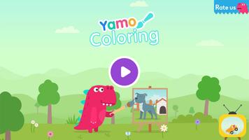 العاب اطفال - Yamo Coloring الملصق
