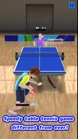 Super rally table tennis Affiche