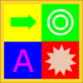 Speed ​​game color/shape/size