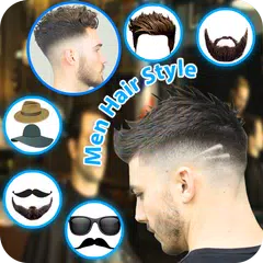 Man hairstyle photo editor: Stylish photo editor