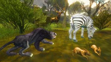 Sabertooth Tiger Simulator Cartaz