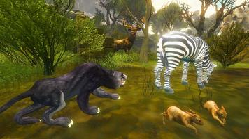 Sabertooth Tiger Simulator الملصق