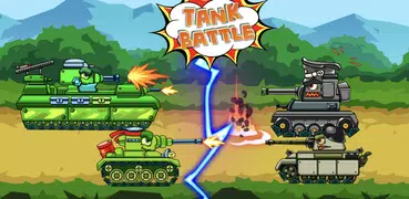 Tank battle: Tanks War 2D