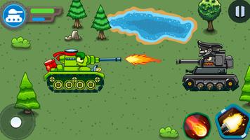 Tank battle: Tanks War 2D 海報