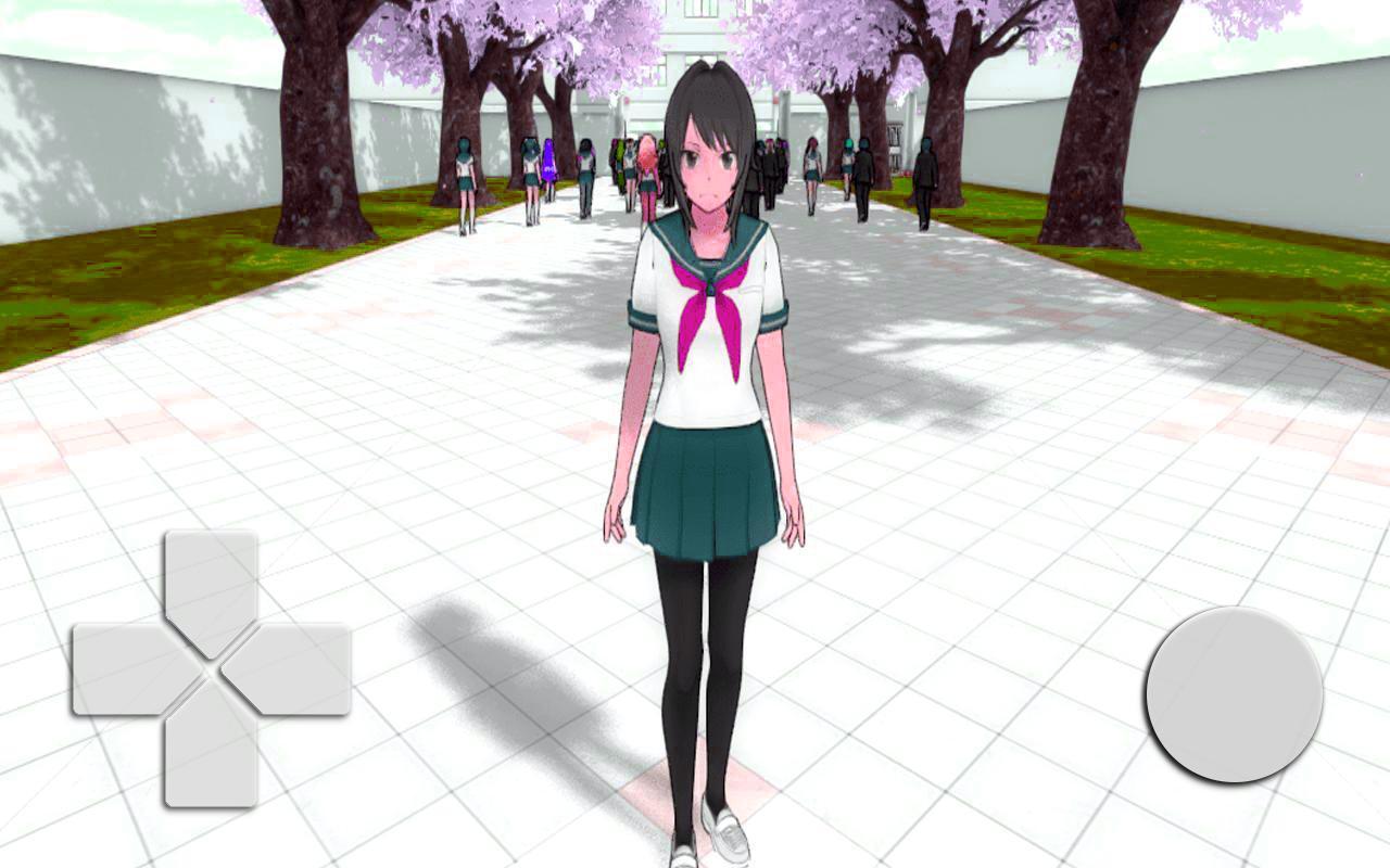 Включи yandere simulator