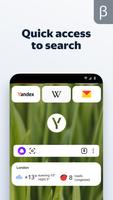 Yandex Browser (beta) Plakat