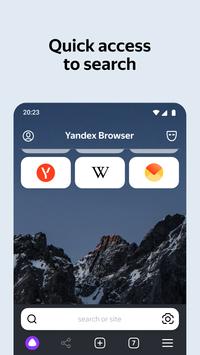 Yandex Browser with Protect poster