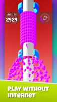 Ring Pipe - Crush Stack Tower Game Affiche