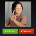 FAKE CALL with chika chandrika tiktok viral