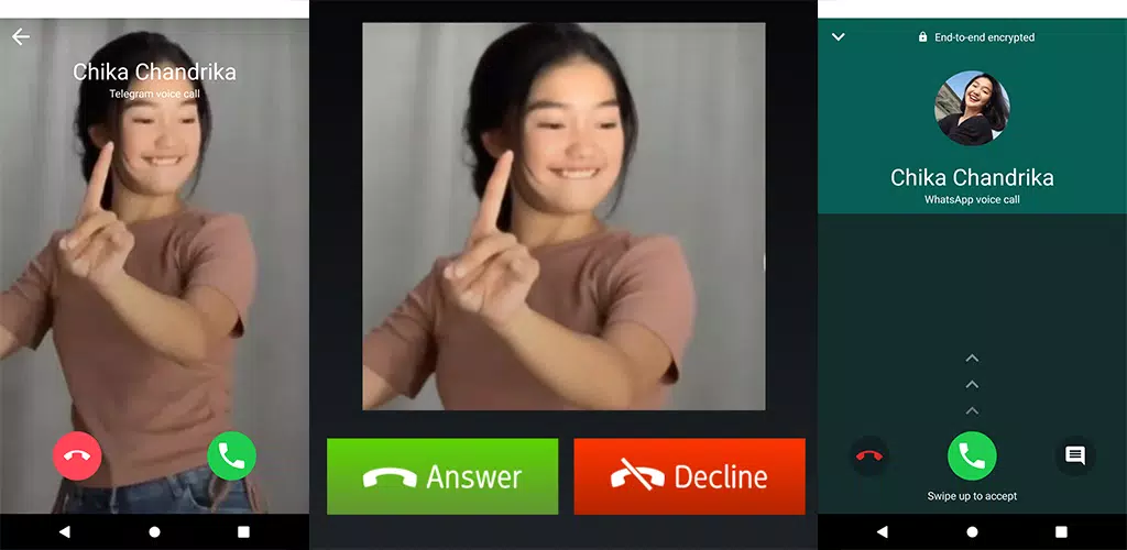 FAKE CALL with chika chandrika tiktok viral for Android - APK Download