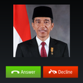 ”Mr. President Joko Widodo fake call prank