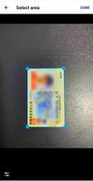 برنامه‌نما ID Card Scanner عکس از صفحه
