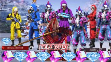 Guide for Weapons FF coins - skin - diamonds ポスター