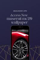 maserati mc20 wallpaper poster