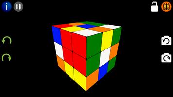 Poster Color Cube 3D