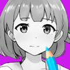 Anime Manga Coloring Pages Book APK