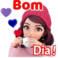 Bom dia e boa noite adesivos