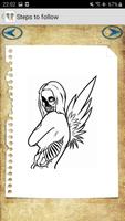 How to draw beautiful wings capture d'écran 3