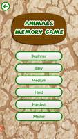 Animals Memory Game تصوير الشاشة 1