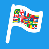 Jogo de memória das bandeiras ícone