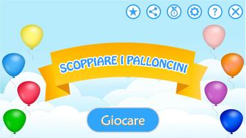 Poster Scoppiare i palloncini