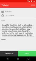 3 Schermata Condo Violations
