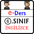 İngilizce - 6.SINIF