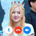 Rose BLACKPINK - Video Call (prank)