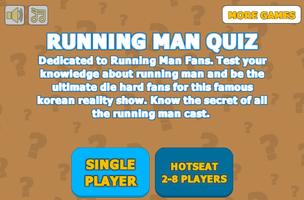 Running Man Quiz Games Affiche