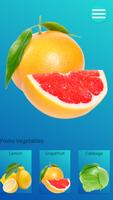 Learn Fruits Vegetables Free - Tracing اسکرین شاٹ 1