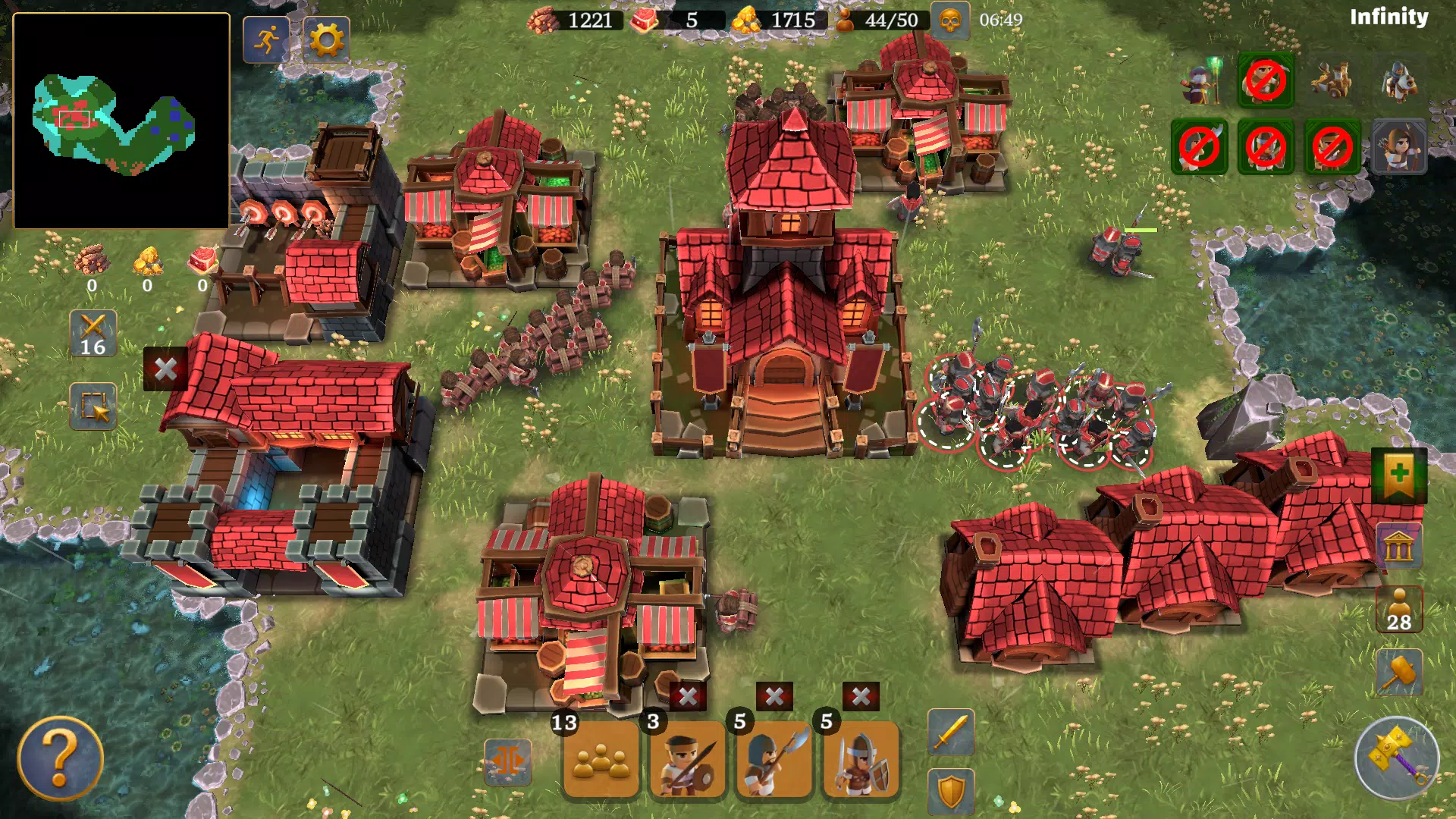 Blaze of empires RTS strategy