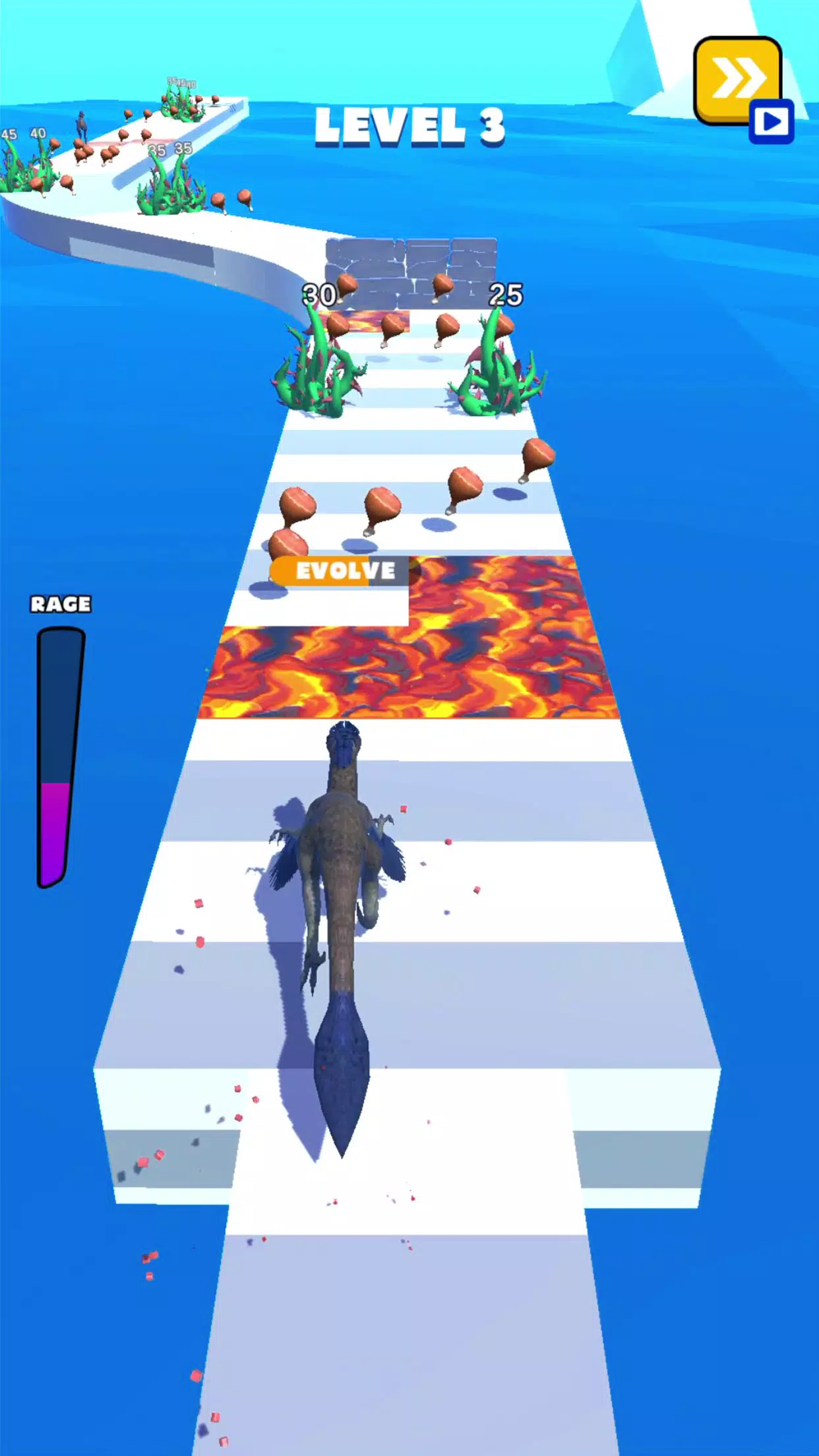 Download Dino Run 3D - Cool arcade game android on PC