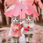 PinkyCat - AI Cat Wallpapers icône