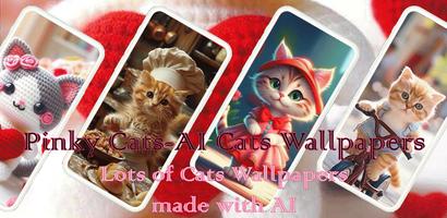 PinkyCat - AI Cat Wallpapers Affiche