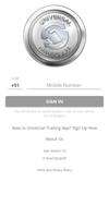 Universal Trading App скриншот 1