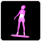 Mrs. Stickman Run icon