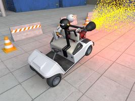 Stickman Crash Testing ③ الملصق