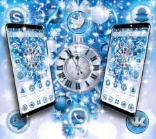 New year clock theme screenshot 2