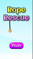 Zip Puzzle Rescue - Rope Hero Affiche